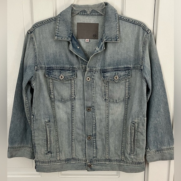Ag Adriano Goldschmied Jackets & Blazers - Ag Adriano Goldschmied Light Wash Denim
Jean Jacket Womens Size XS Streetwear